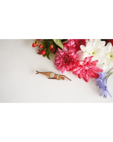 Broche baigneuse