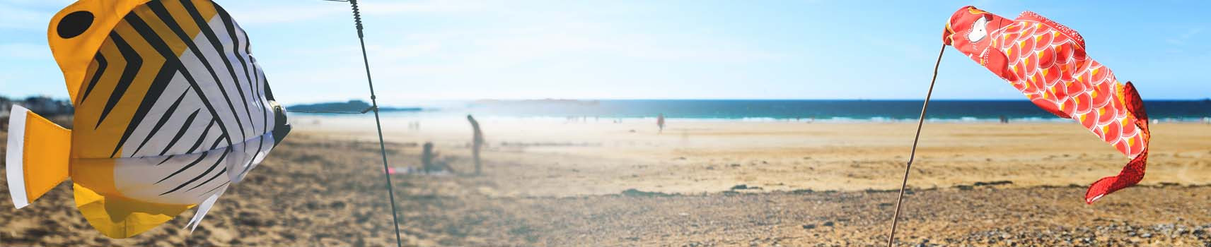 Accessoires de plage aux couleurs de Saint-Malo | Les Charmettes